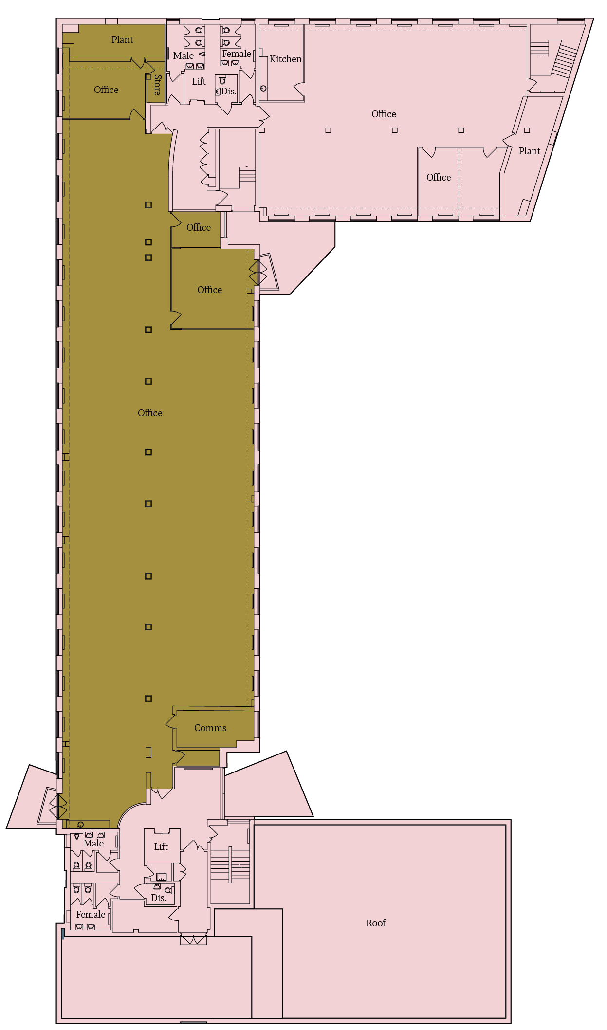 Second floor plan